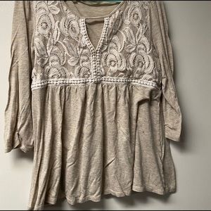 Maurices 3/4 sleeve top